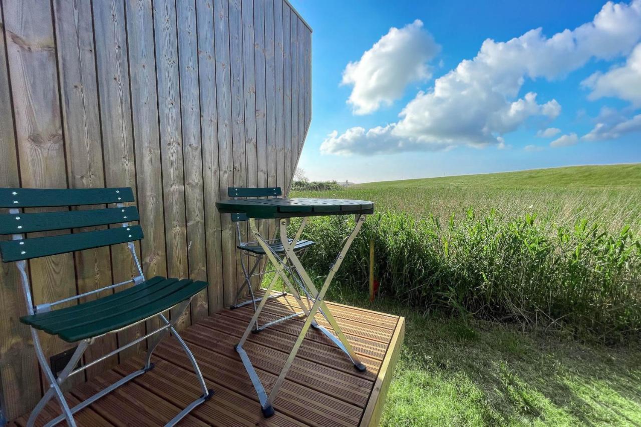 Sleep Space 4 - Green Tiny Spot Cuxhaven Altenbruch Bagian luar foto
